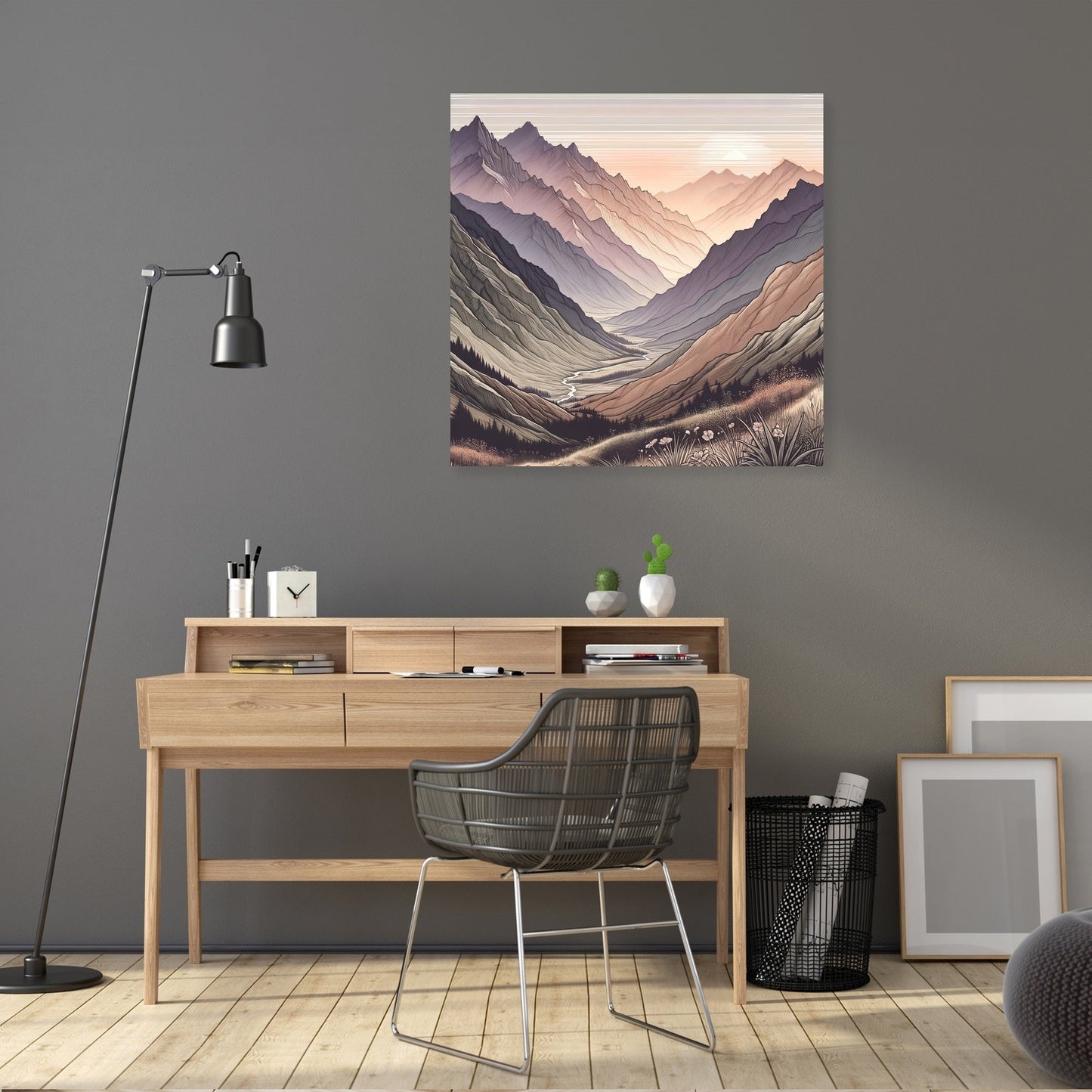 Sunrise Peaks Canvas