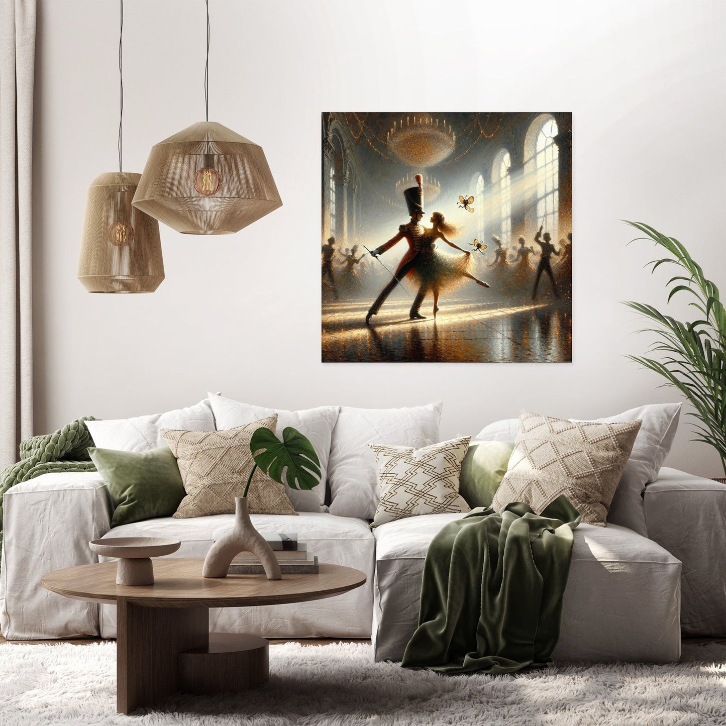 Enchanted Nutcracker Ballet Canvas