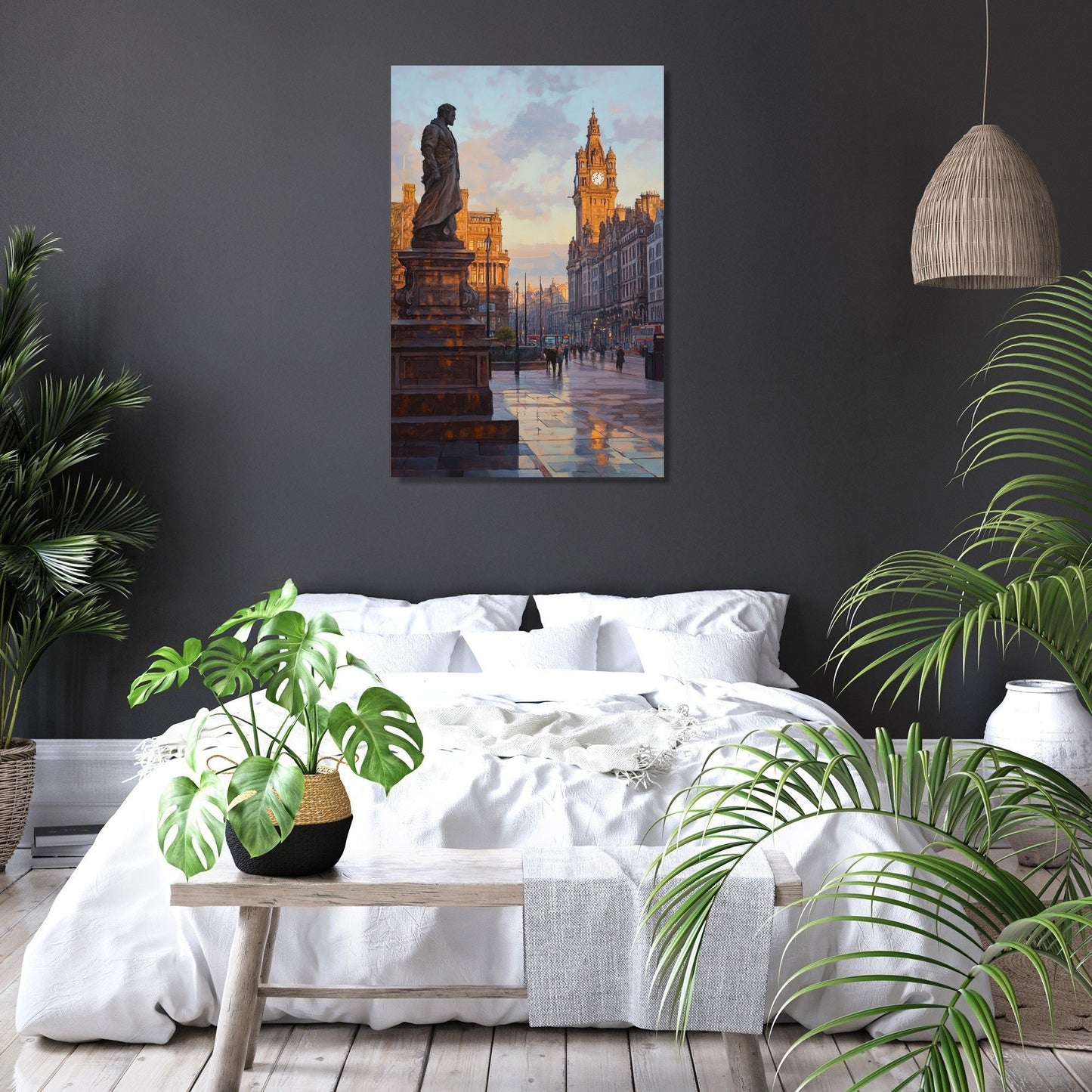 Golden Twilight Canvas