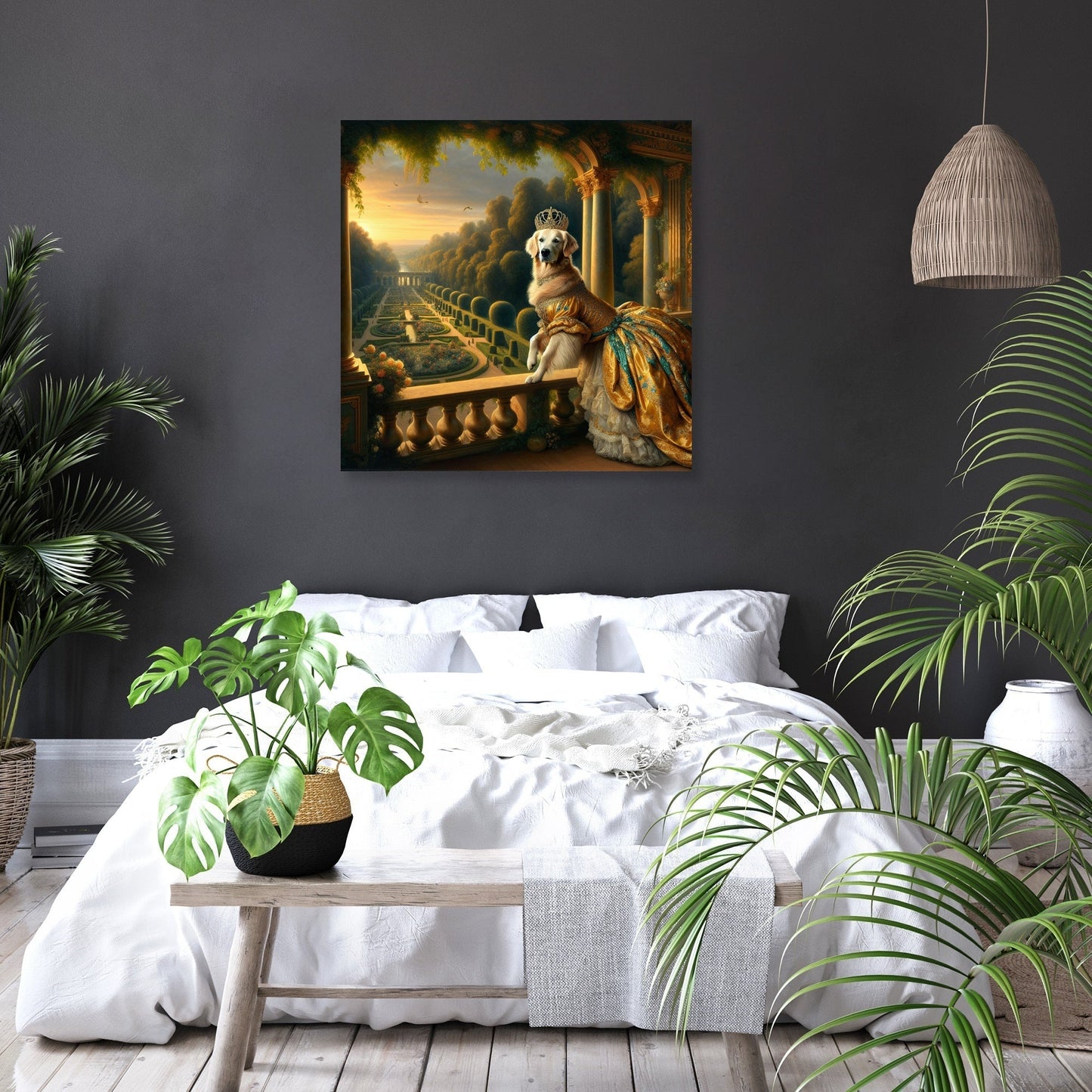 Noble Retriever Dreamscape Canvas