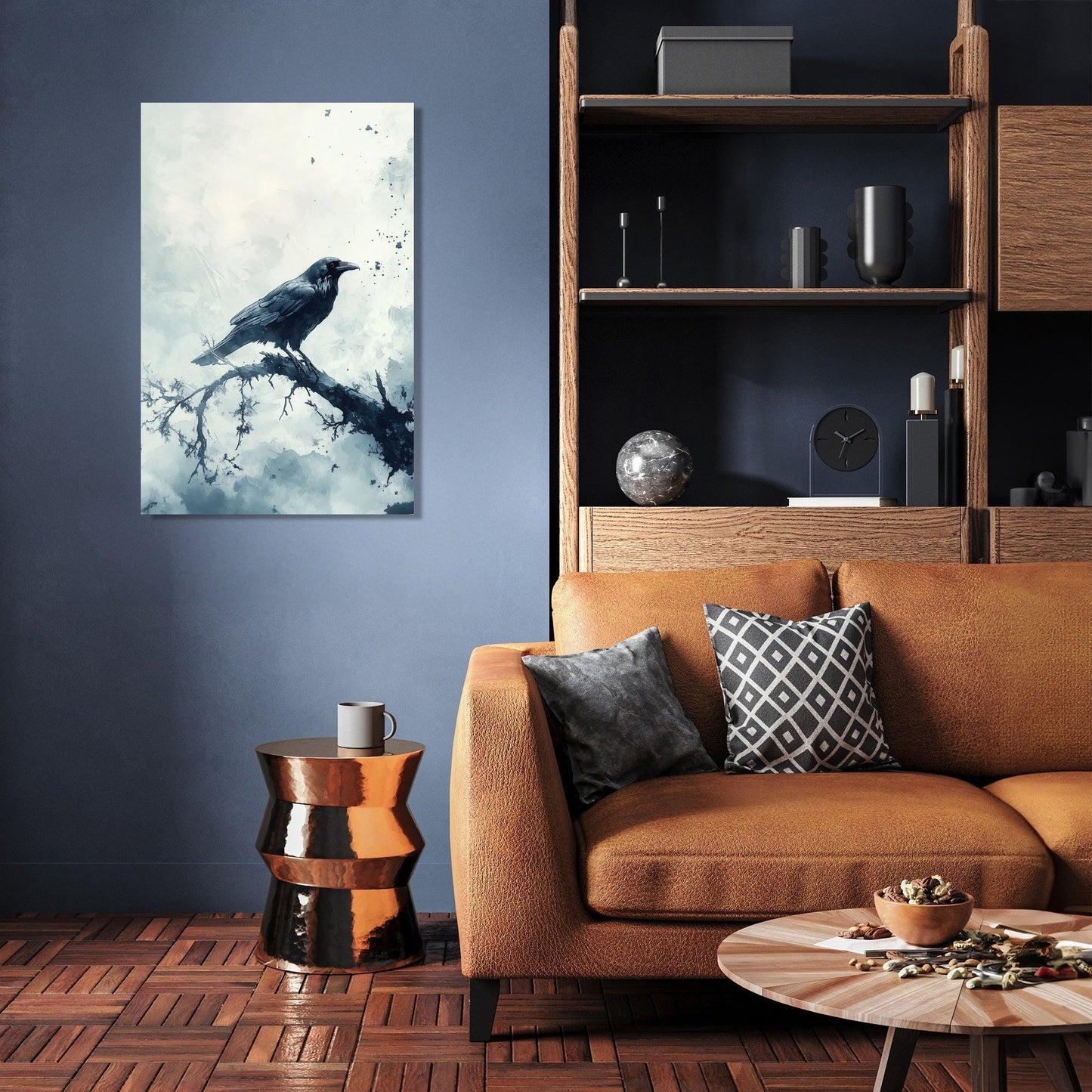 Raven's Mystery Canvas