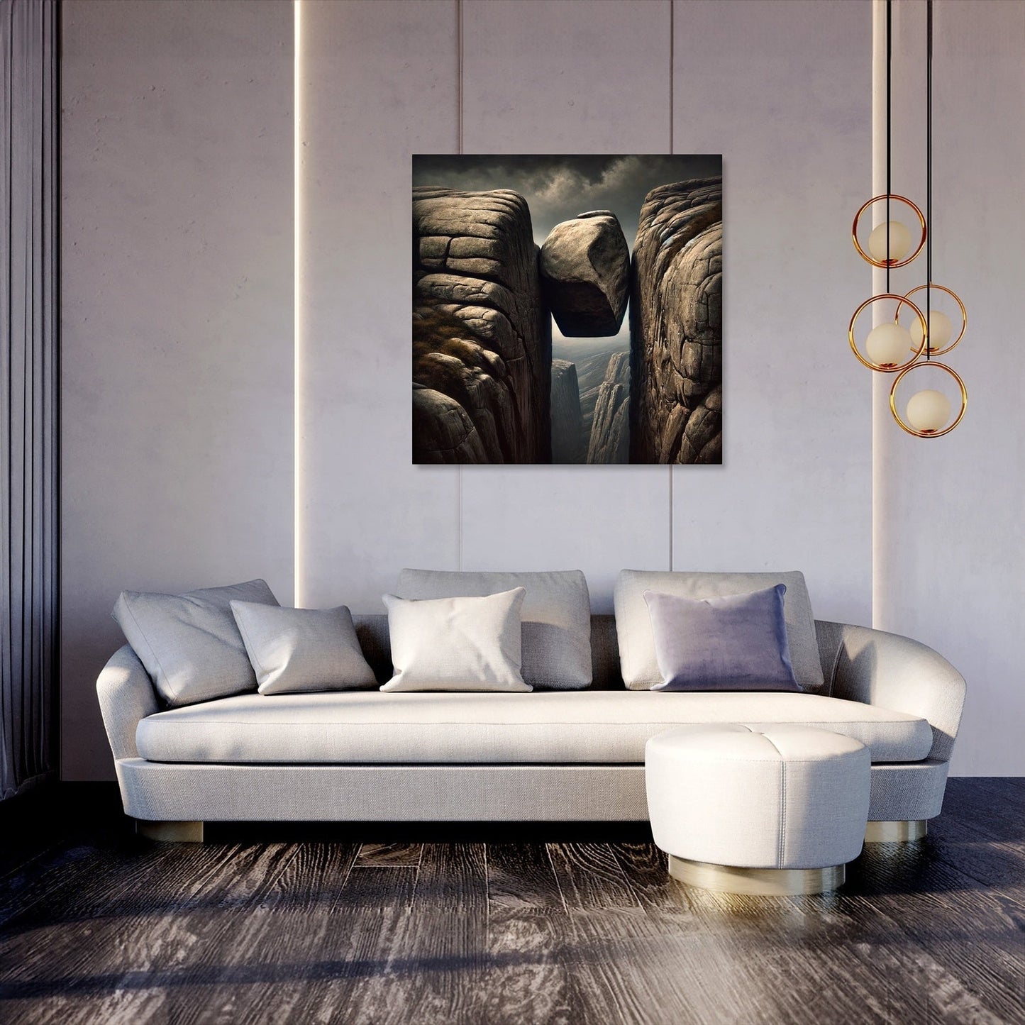 Kjeragbolten Majesty Canvas