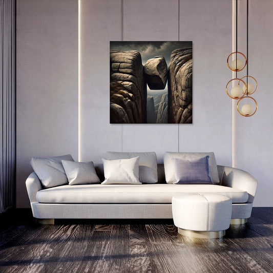 Kjeragbolten Majesty Canvas