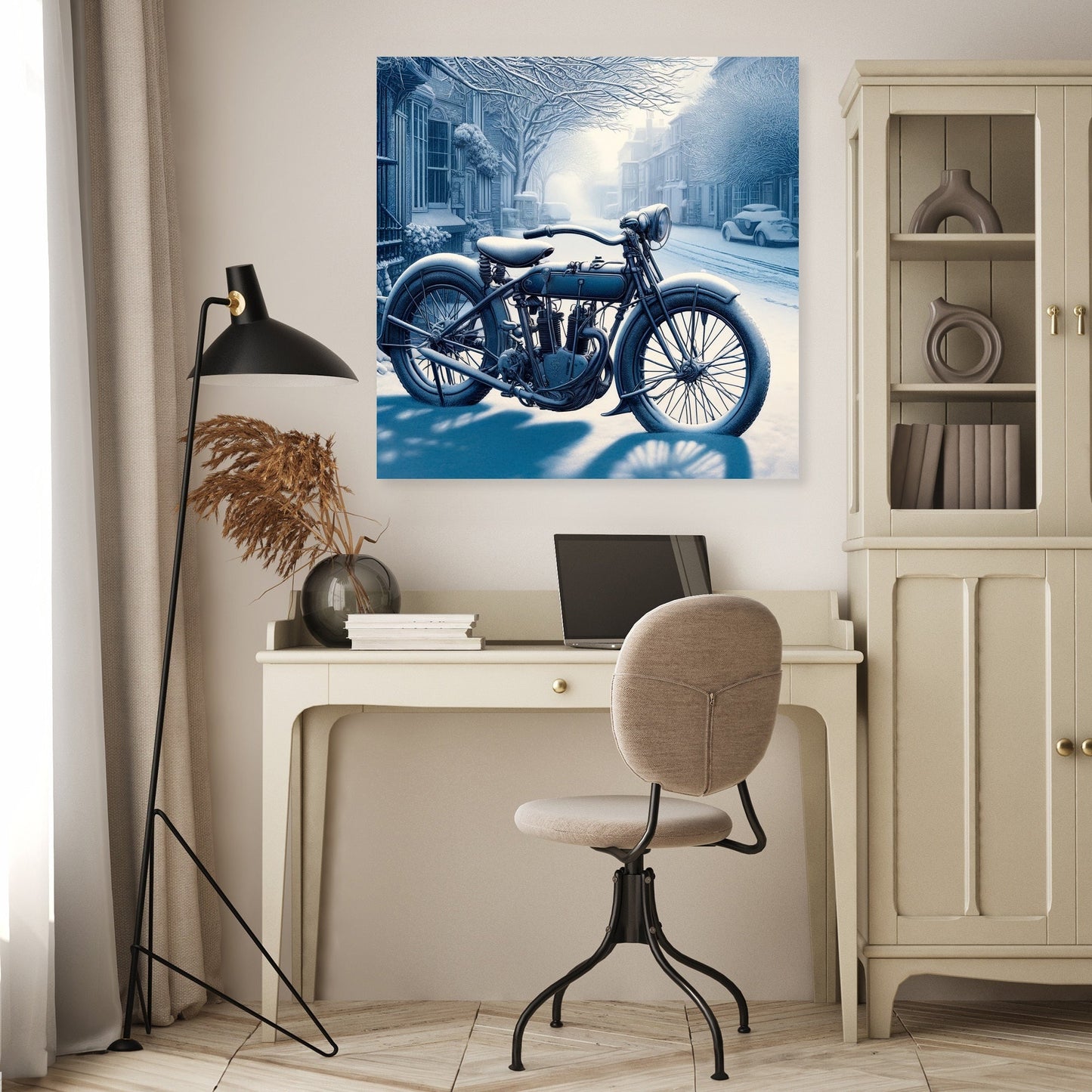 Winter's Pause Canvas