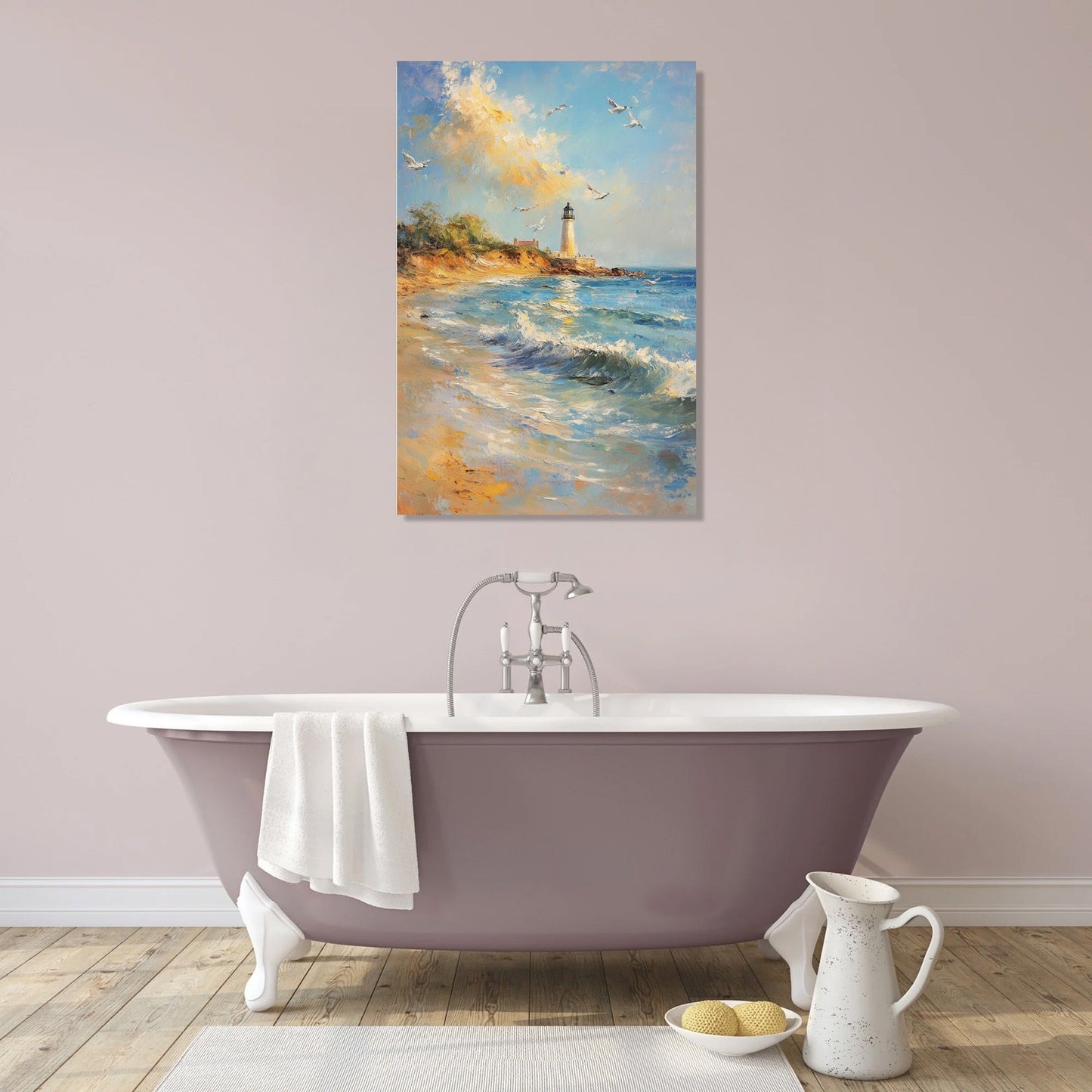 Tranquil Seaside Memories Canvas