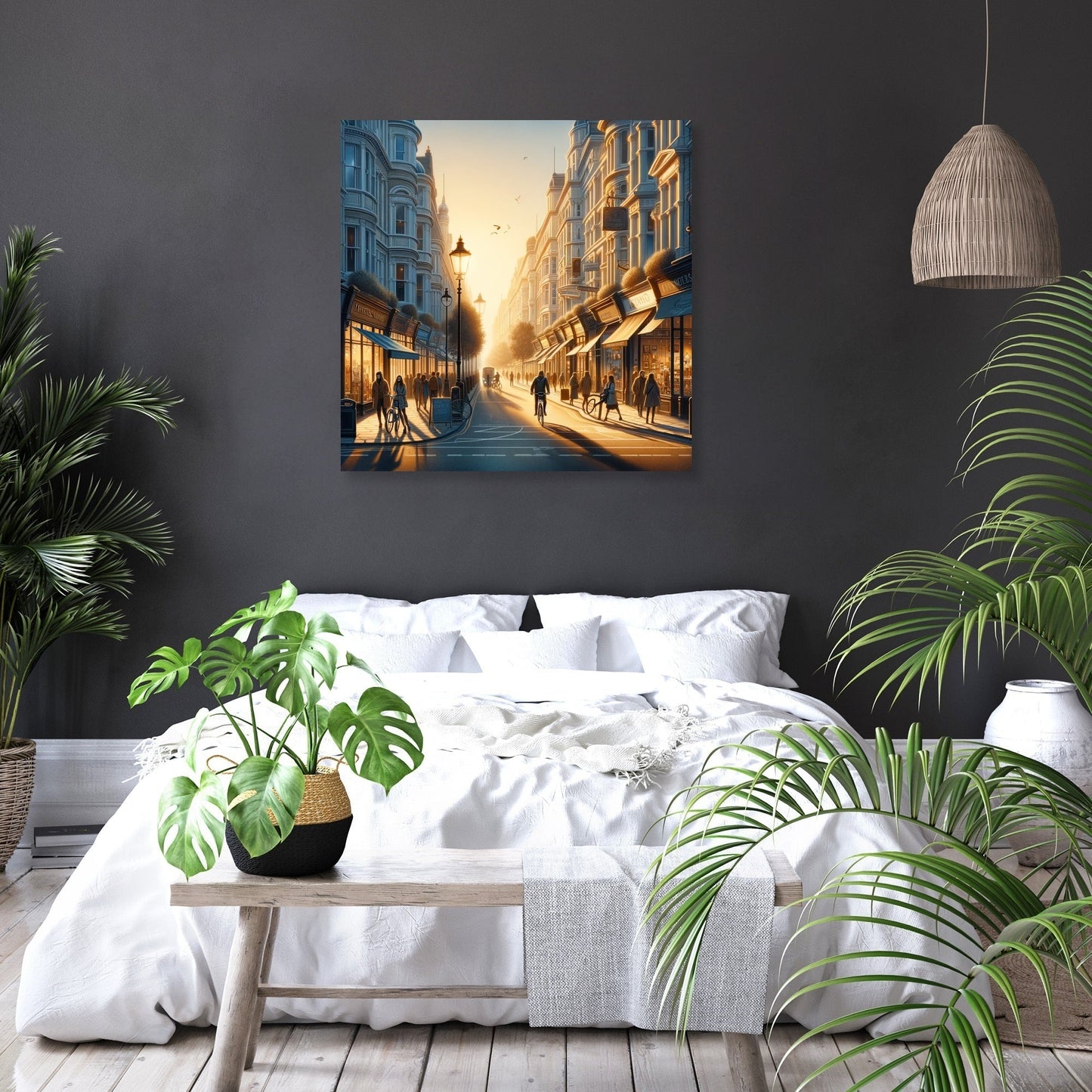 Bristol's Park Street Morning Glow Canvas