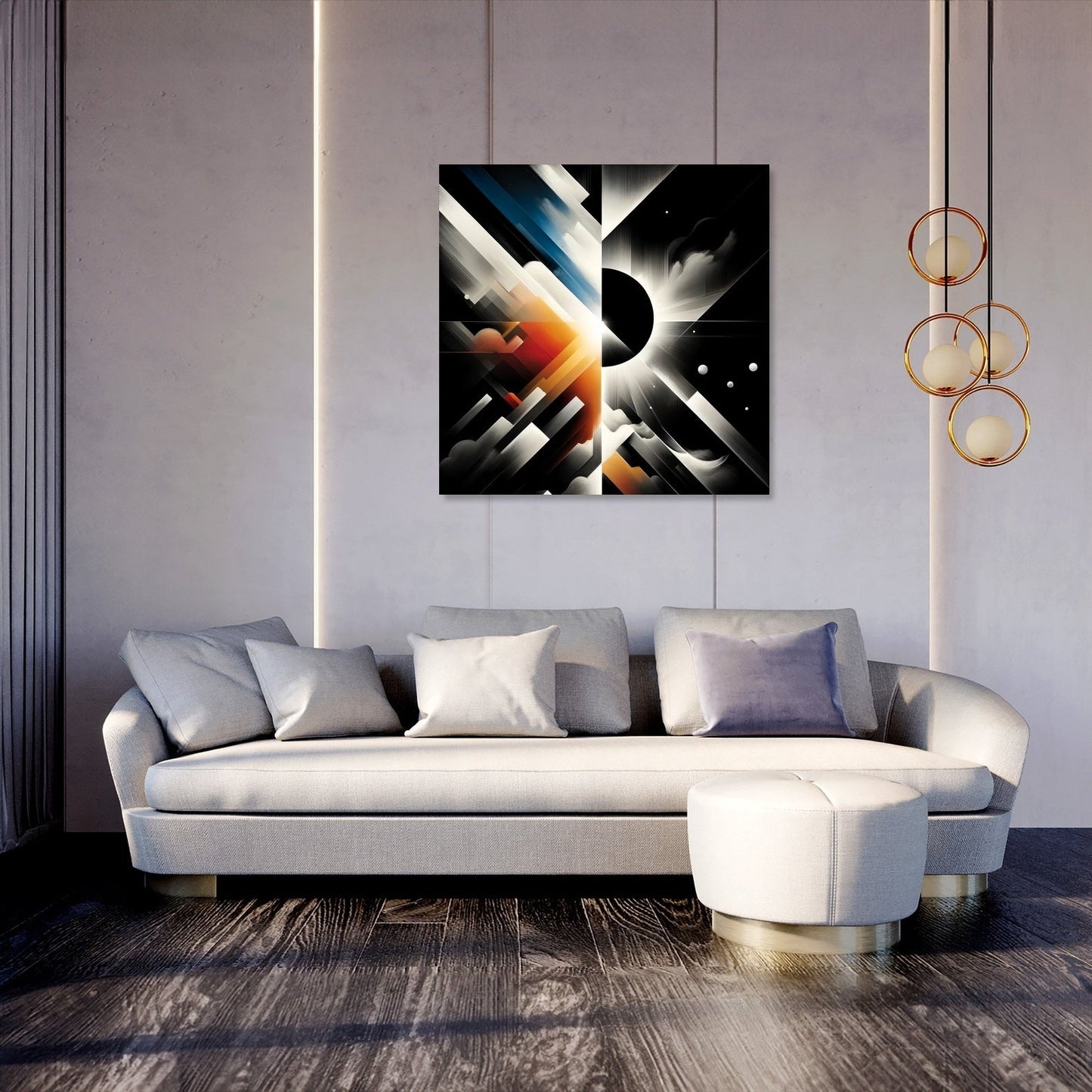 Eclipse of Clarity Canvas
