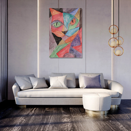 Feline Perspectives Canvas