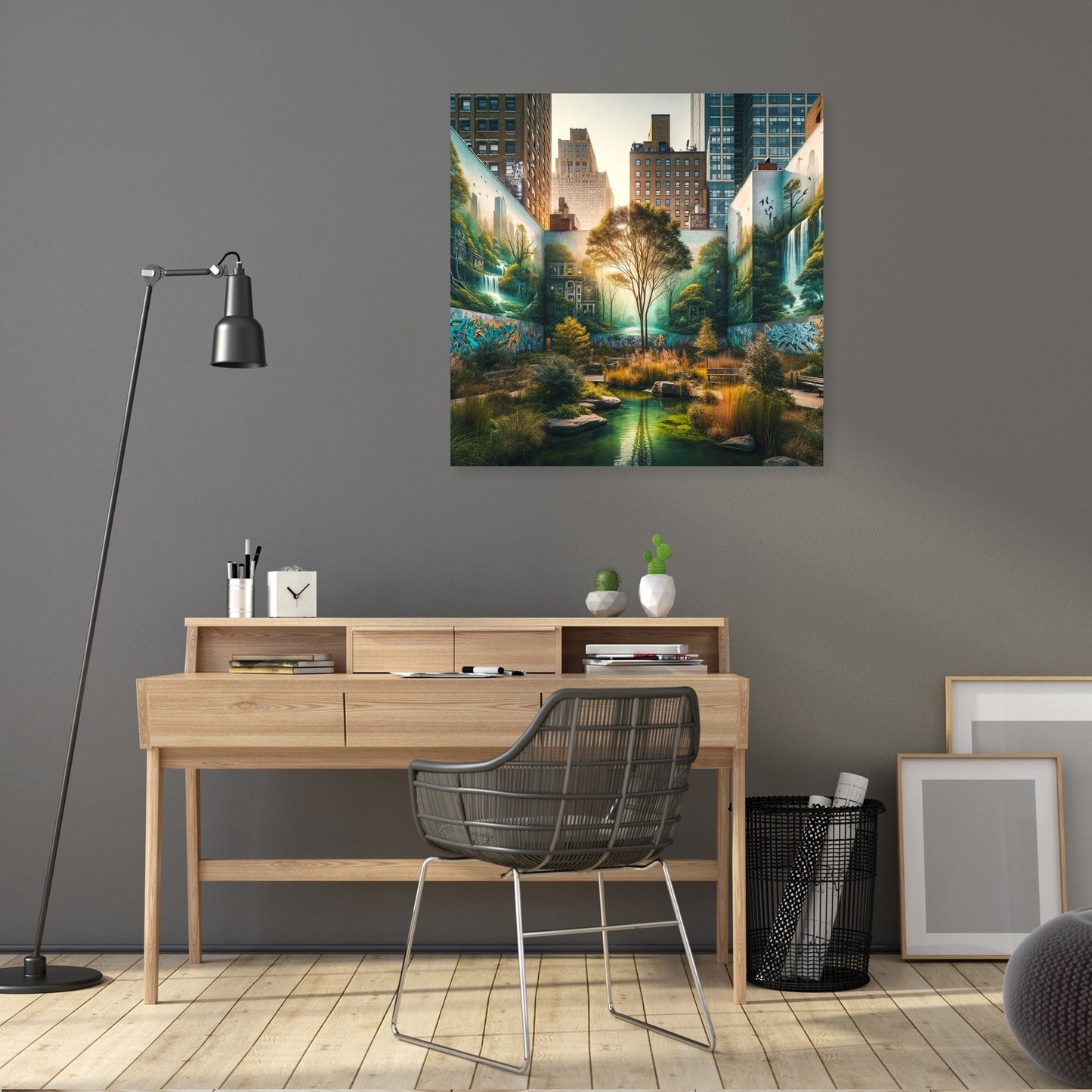Urban Oasis Canvas