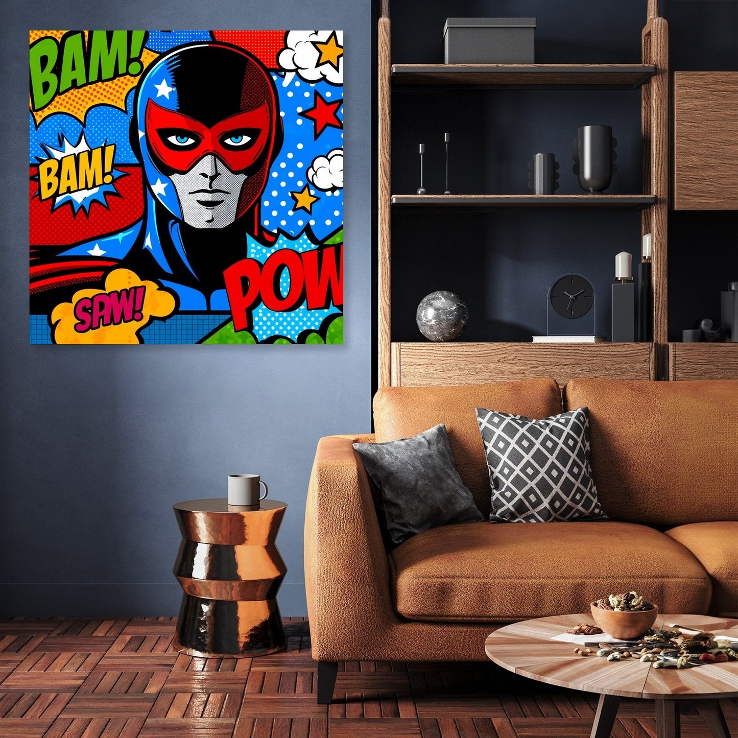 Heroic Action Canvas