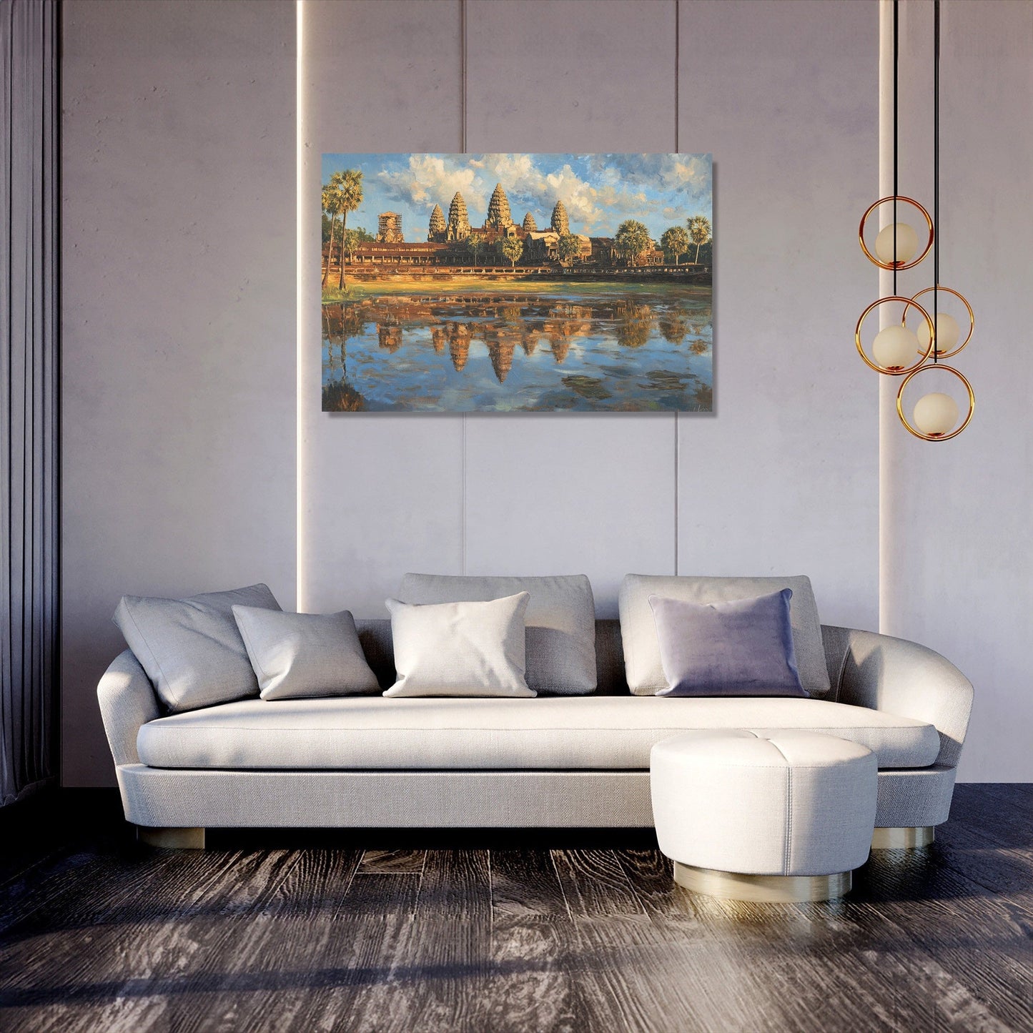 Angkor Dusk Canvas
