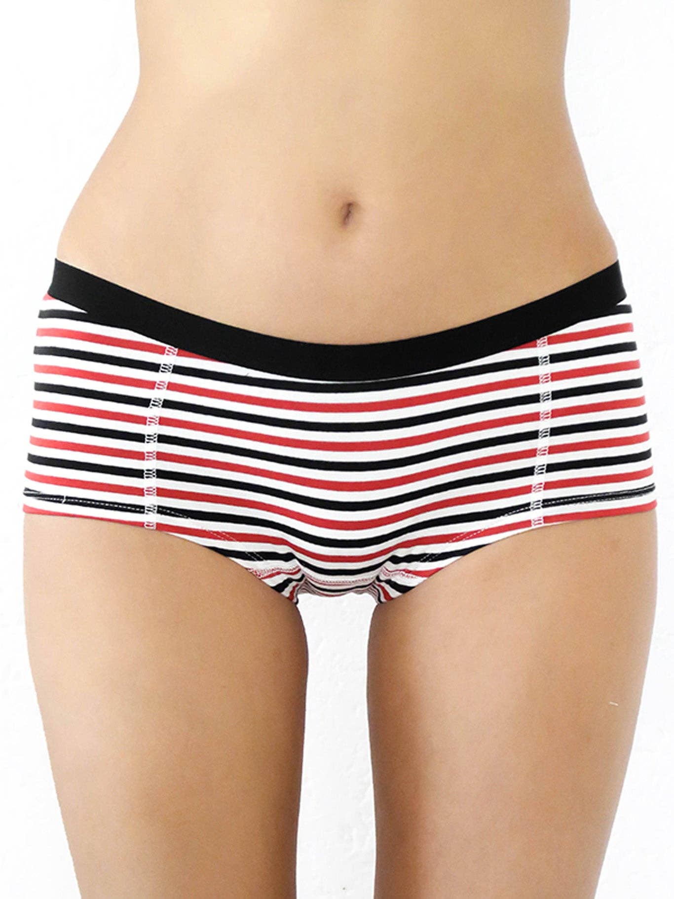 Organic Cotton Boyshorts with Elastic Waistband