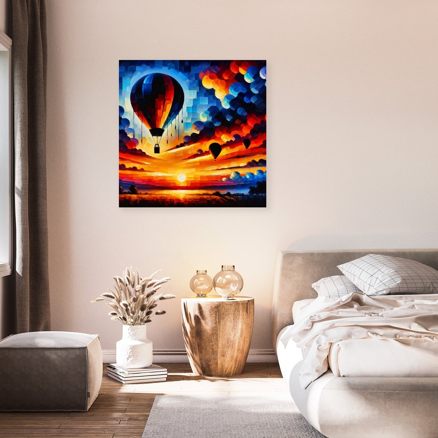 Dusk Contrasts Canvas