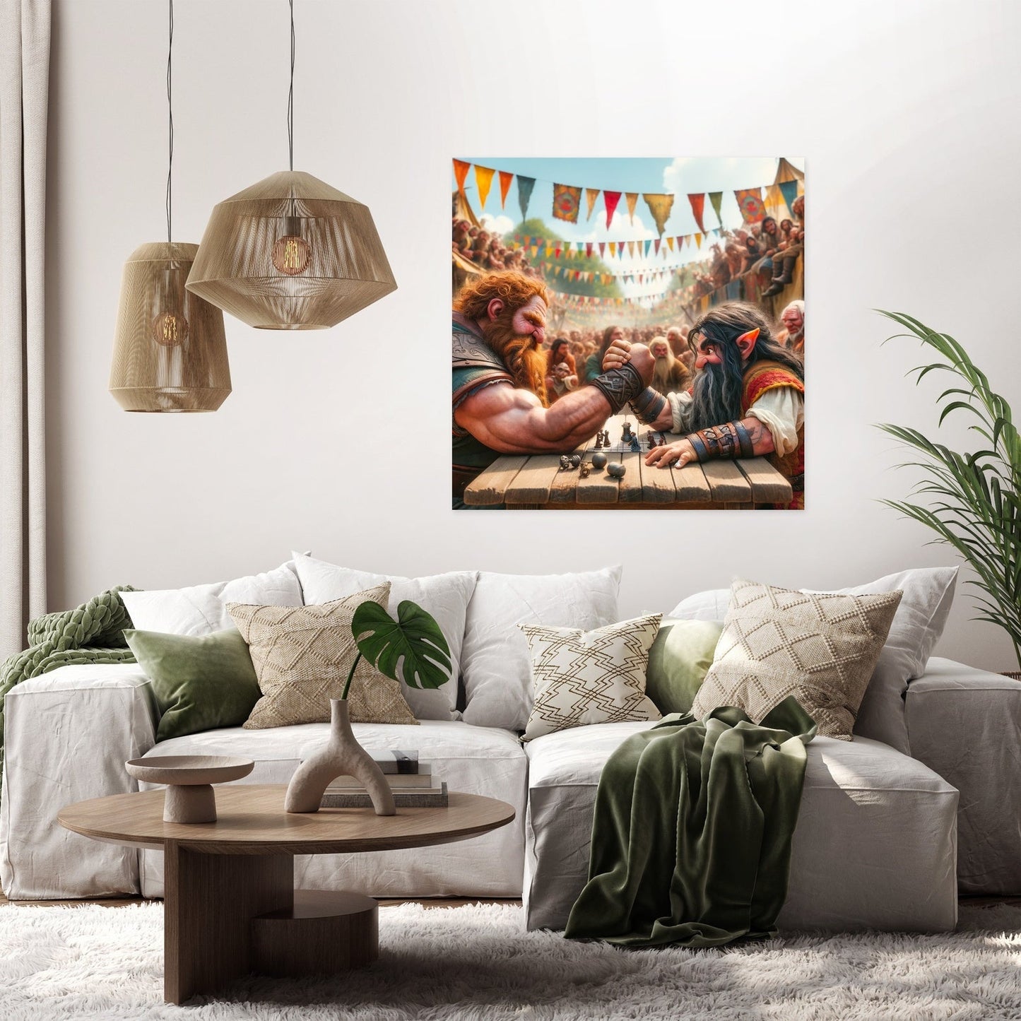 Festival of Strength Canvas