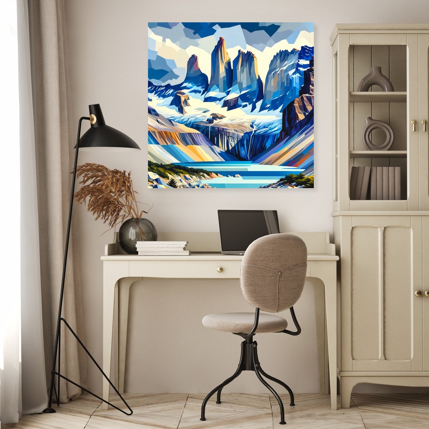 Torres del Paine Peaks Canvas