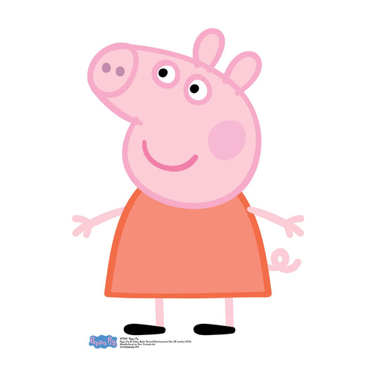 SC543 Peppa Pig Small Cardboard Cutout Height 83cm