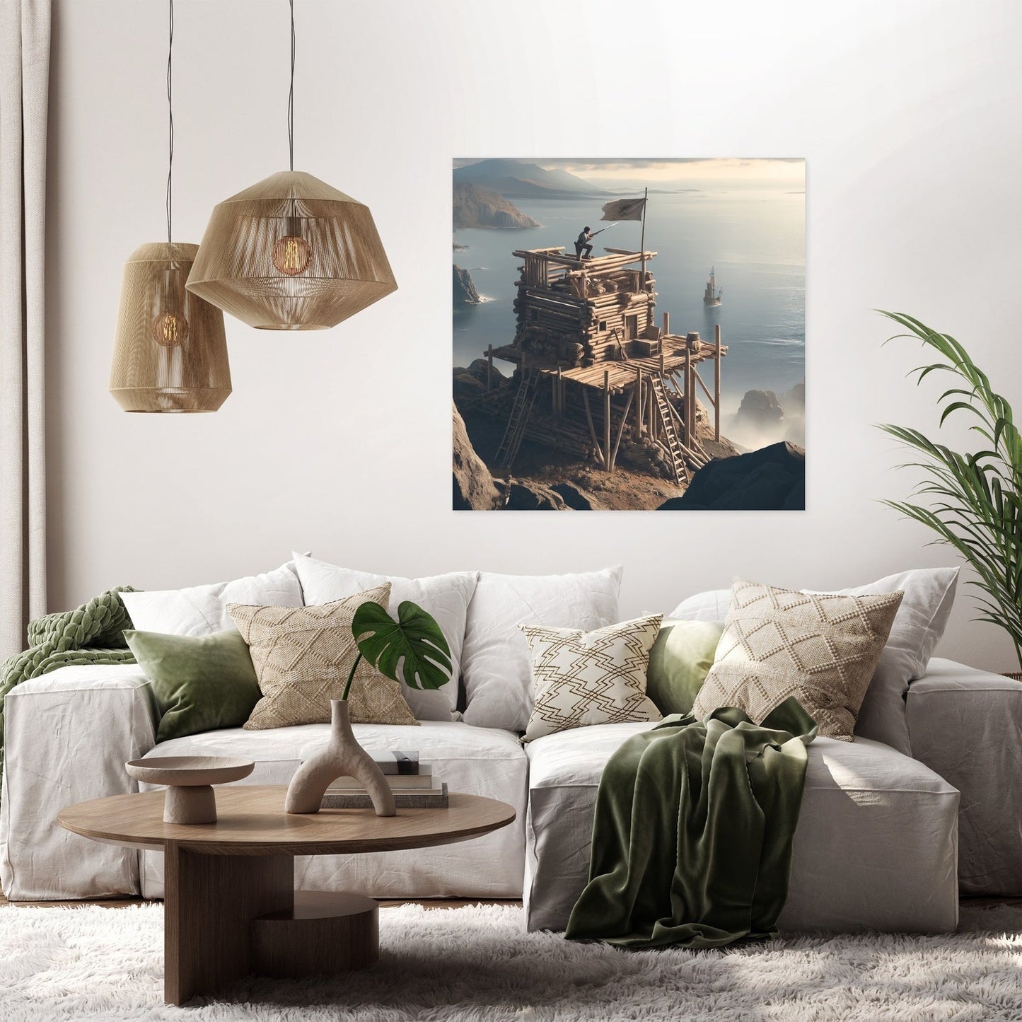 Fortress of Vigilance Canvas