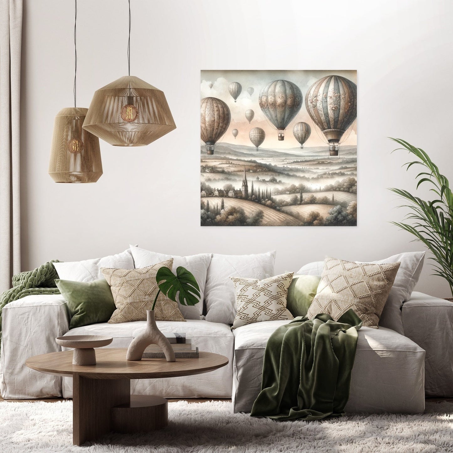 Victorian Skies Canvas