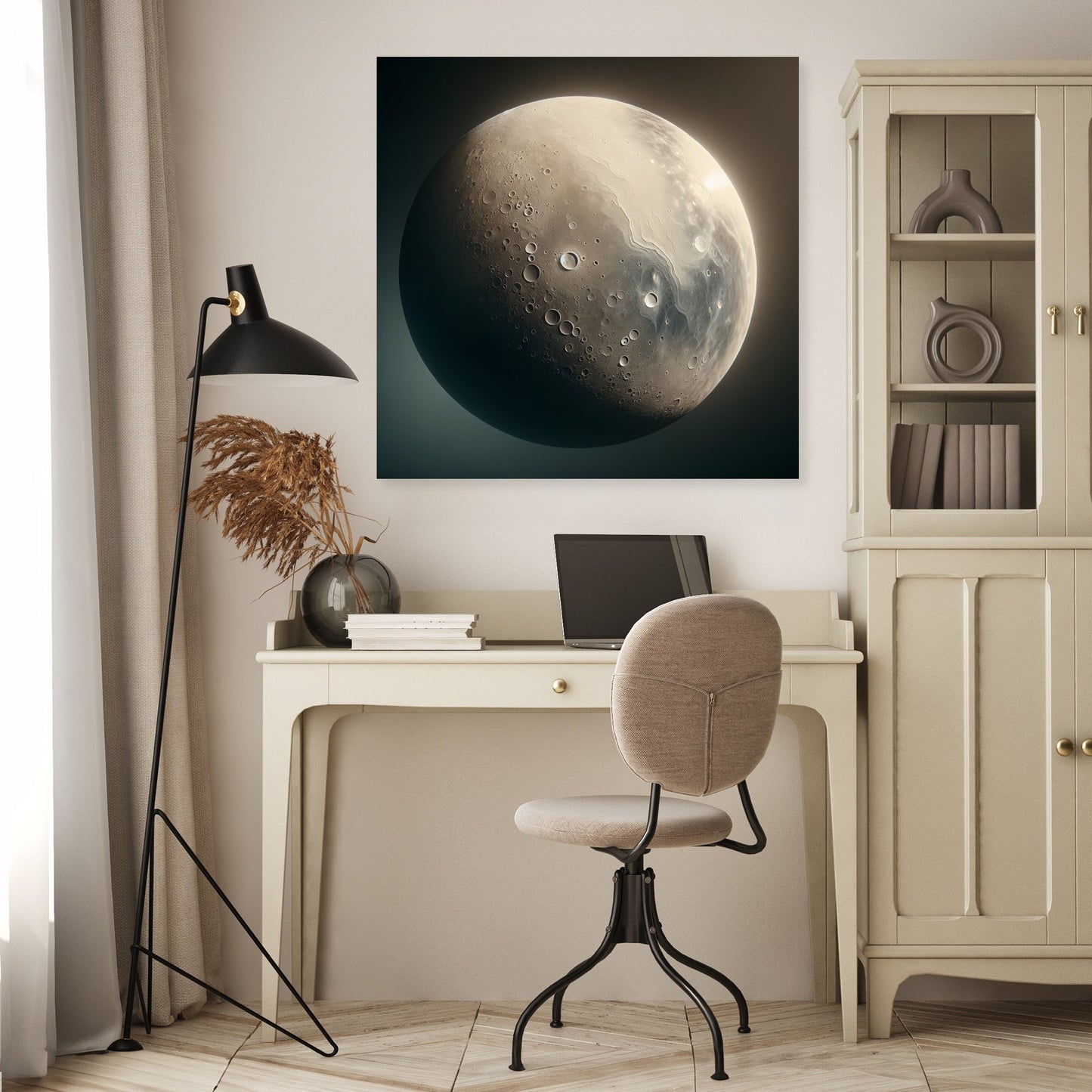Mercury's Silent Majesty Canvas