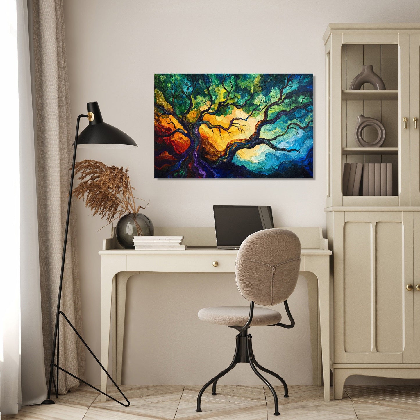 Pulsating Forest Canvas