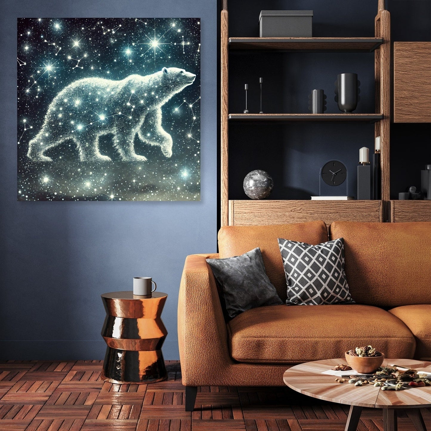 Celestial Bear Canvas