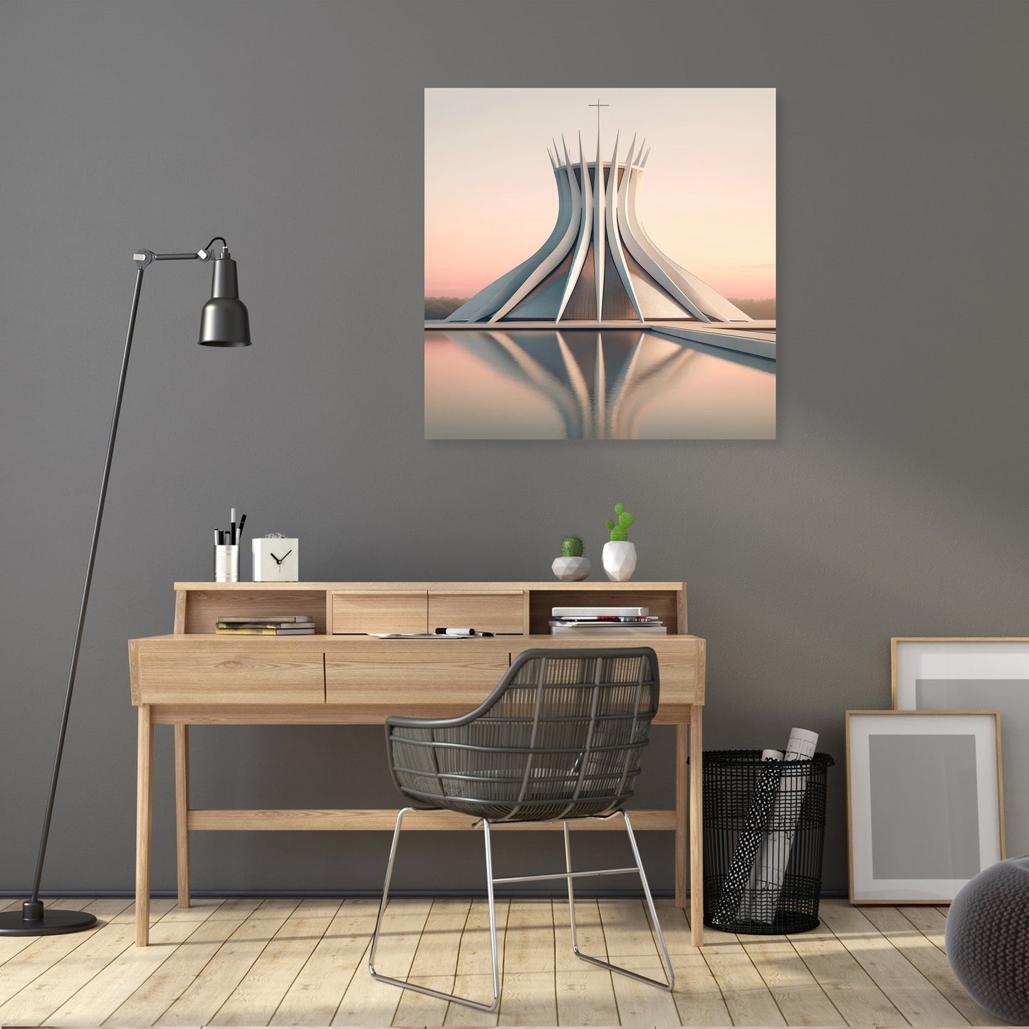 Metropolitan Cathedral Reflections Canvas