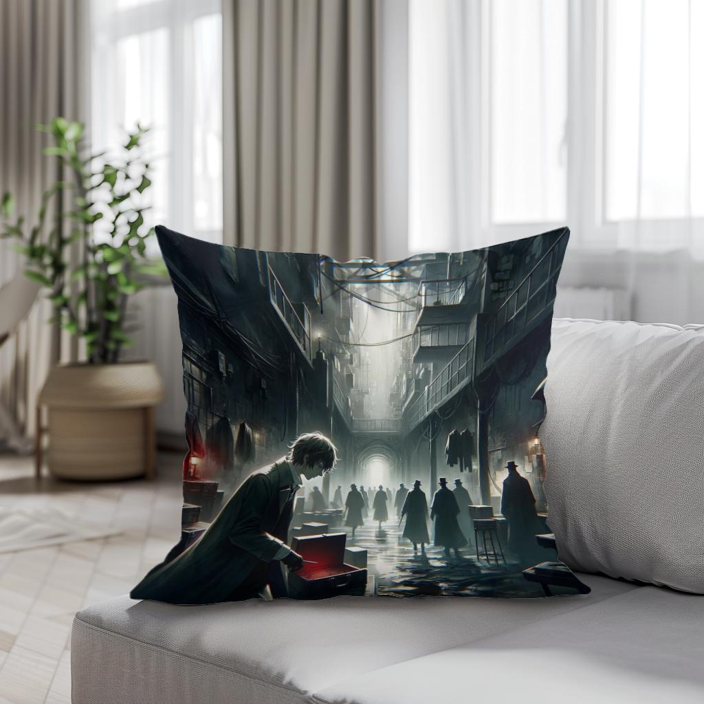 Cryptic Quest Cotton Cushion