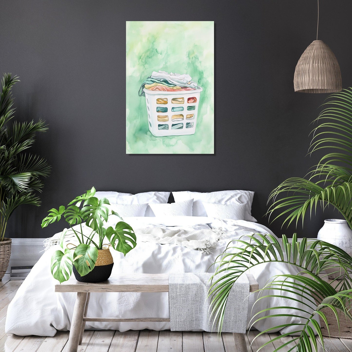Laundry Basket Canvas