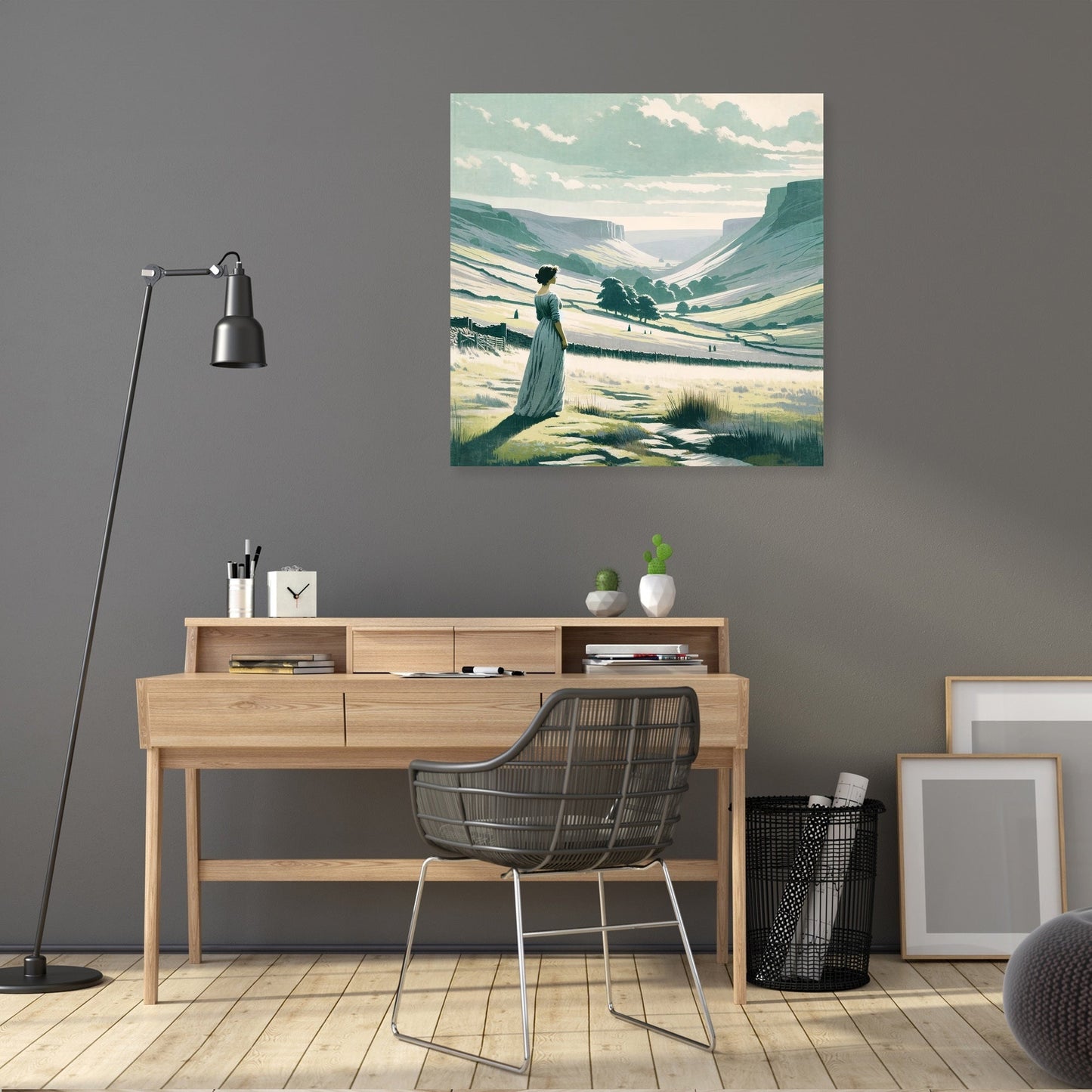 Reflective Solitude Canvas