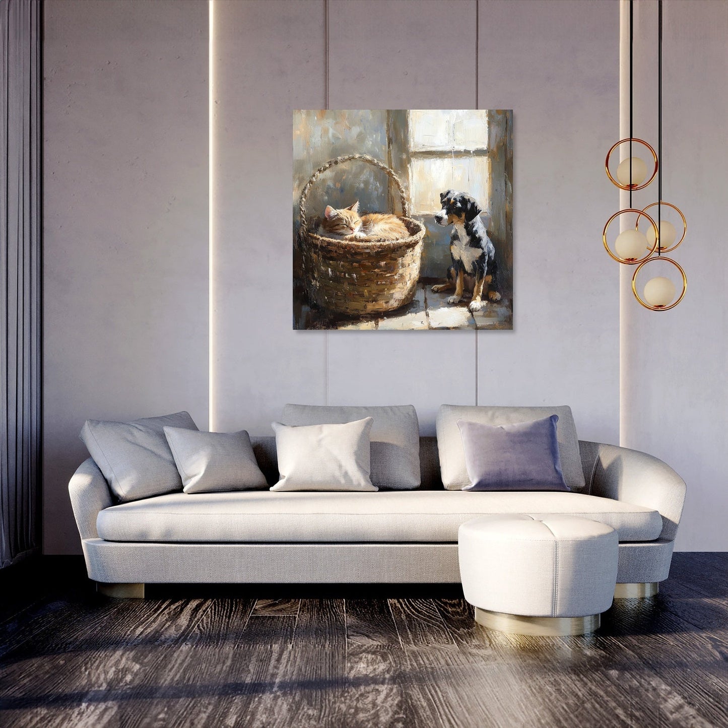 Envious Glance Canvas