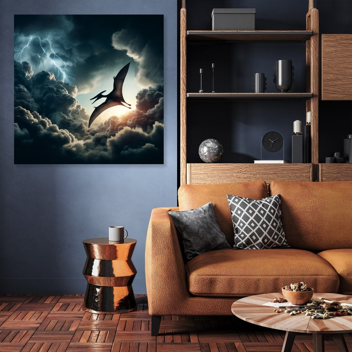 Storm Rider Pterodactyl Canvas