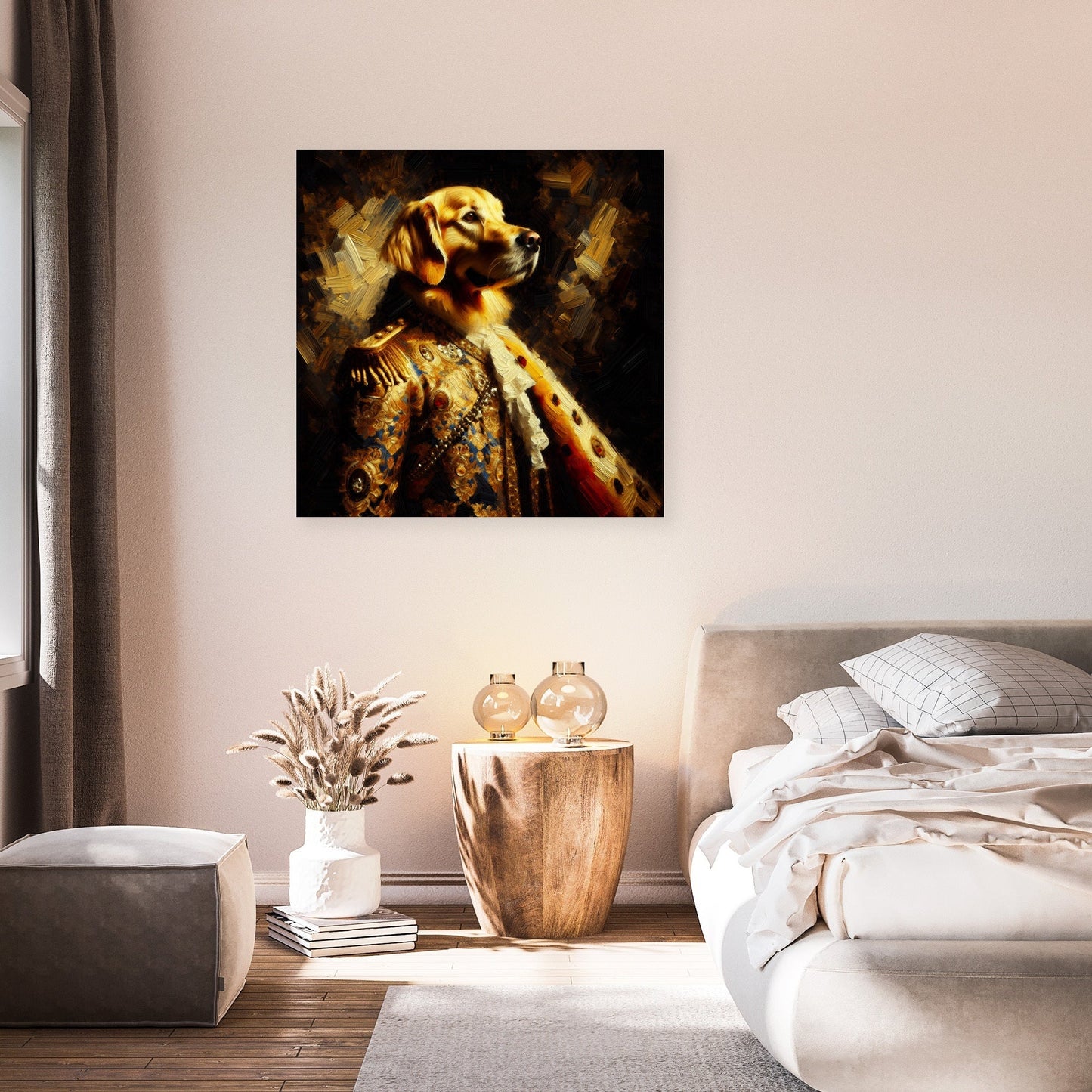 Majestic Monarch Retriever Canvas