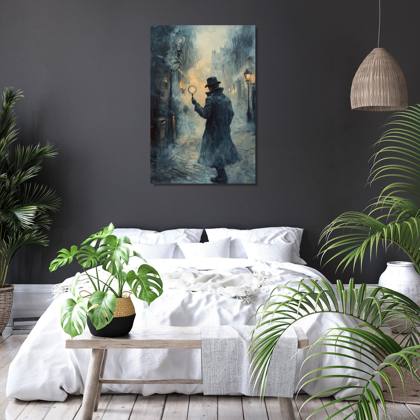 The Detective’s Path Canvas