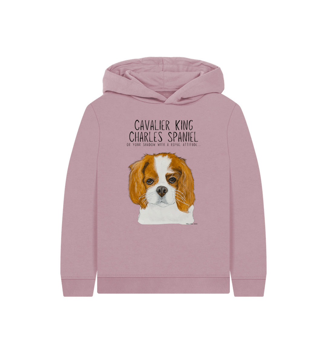 Little Monarchs & Muzzles: Eco Kids Hoodie for Pup-Loving Royalty