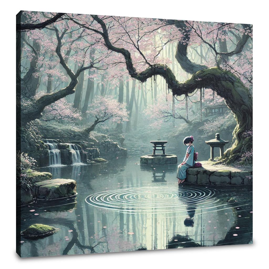 Forgotten Spring Serenity Canvas