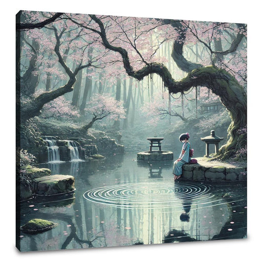 Forgotten Spring Serenity Canvas