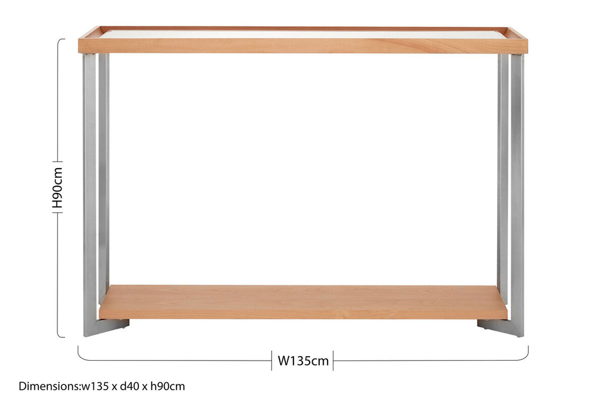 Kensington Townhouse Mirrored Top Console Table