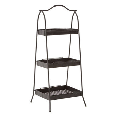 Black Metal Storage Rack | Lexa