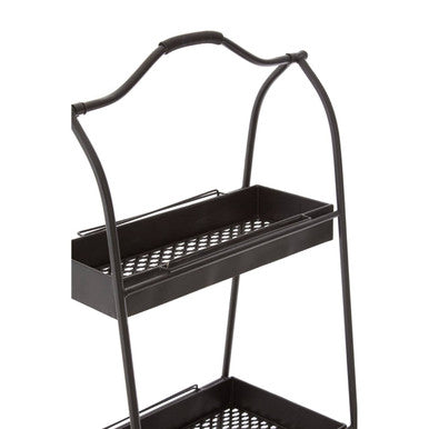 Black Metal Storage Rack | Lexa