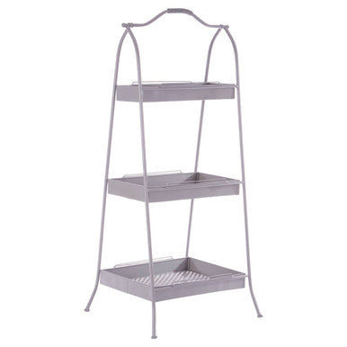 Grey Metal Storage Rack | Lexa