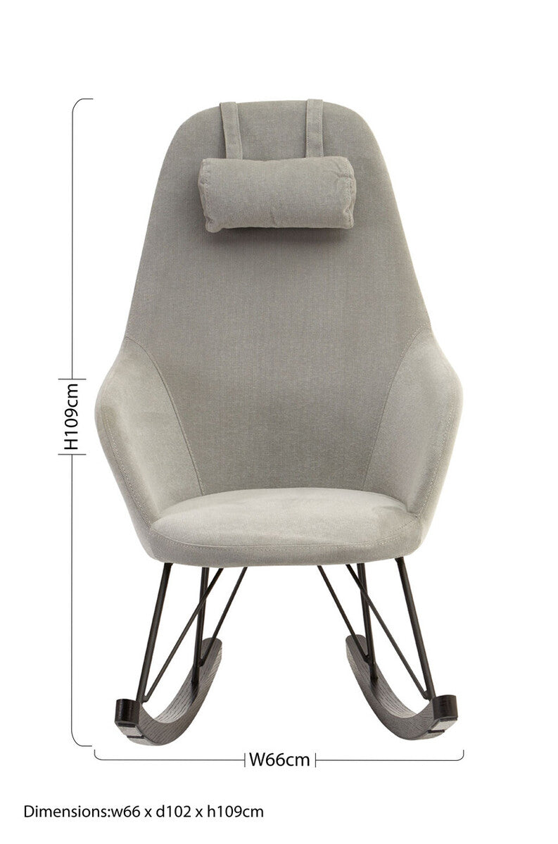Chair with Black Oak Veneer Legs | Kolding