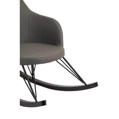 Dark Grey Rocking Chair | Kolding
