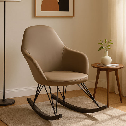 Light Grey Rocking Chair | Kolding