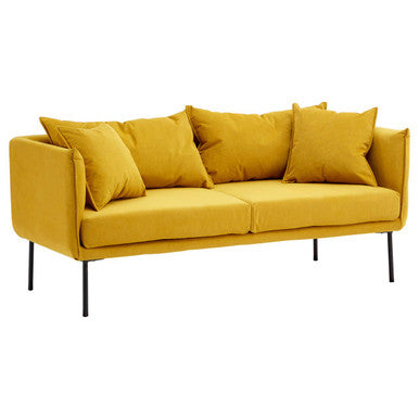 2 Seater Yellow Sofa | Kolding