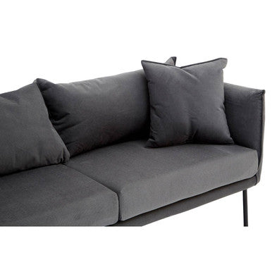 Kolding Two Seater Grey Sofa