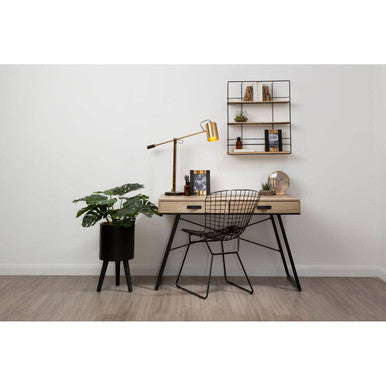 Black Metal Wire Chair | District