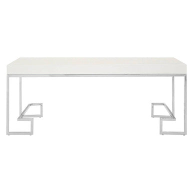Allure Chrome Angled Legs Coffee Table