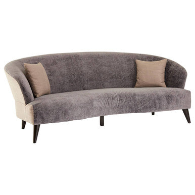 3 Seater Grey Velvet Sofa | Reine