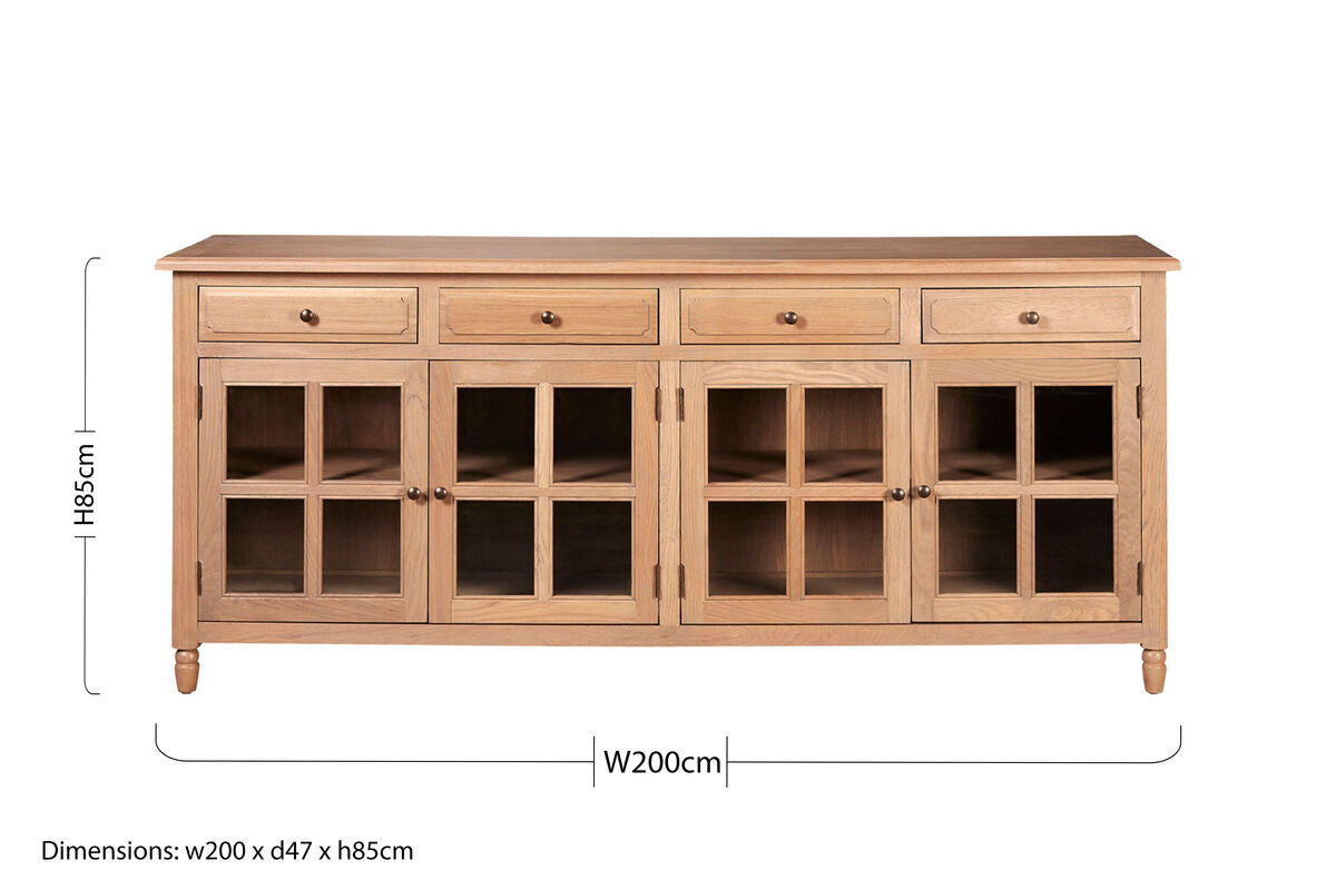 Lyon Four Door Sideboard
