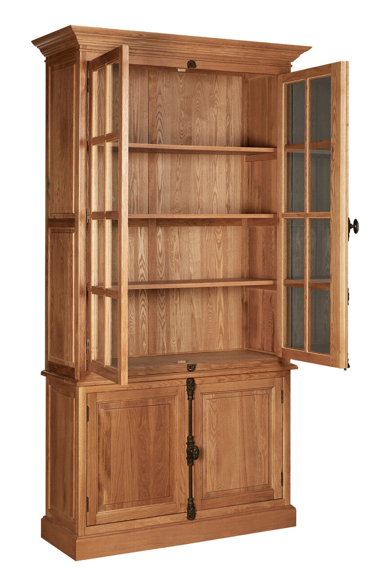 Lyon Cabinet With 3 Upper Shelves